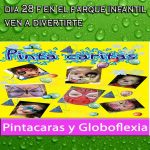 Pintacaras y globoflexia en el parque infantil