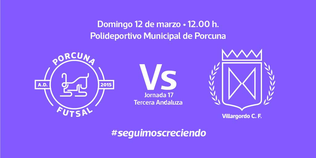 FÚTBOL SALA: A.D. Porcuna Futsal - Villargordo C.F