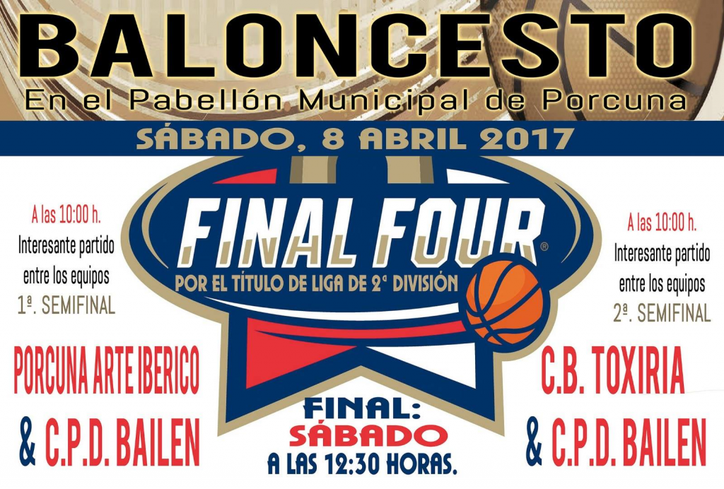 Baloncesto:  Semifinales Final Four (Junior Masculino)