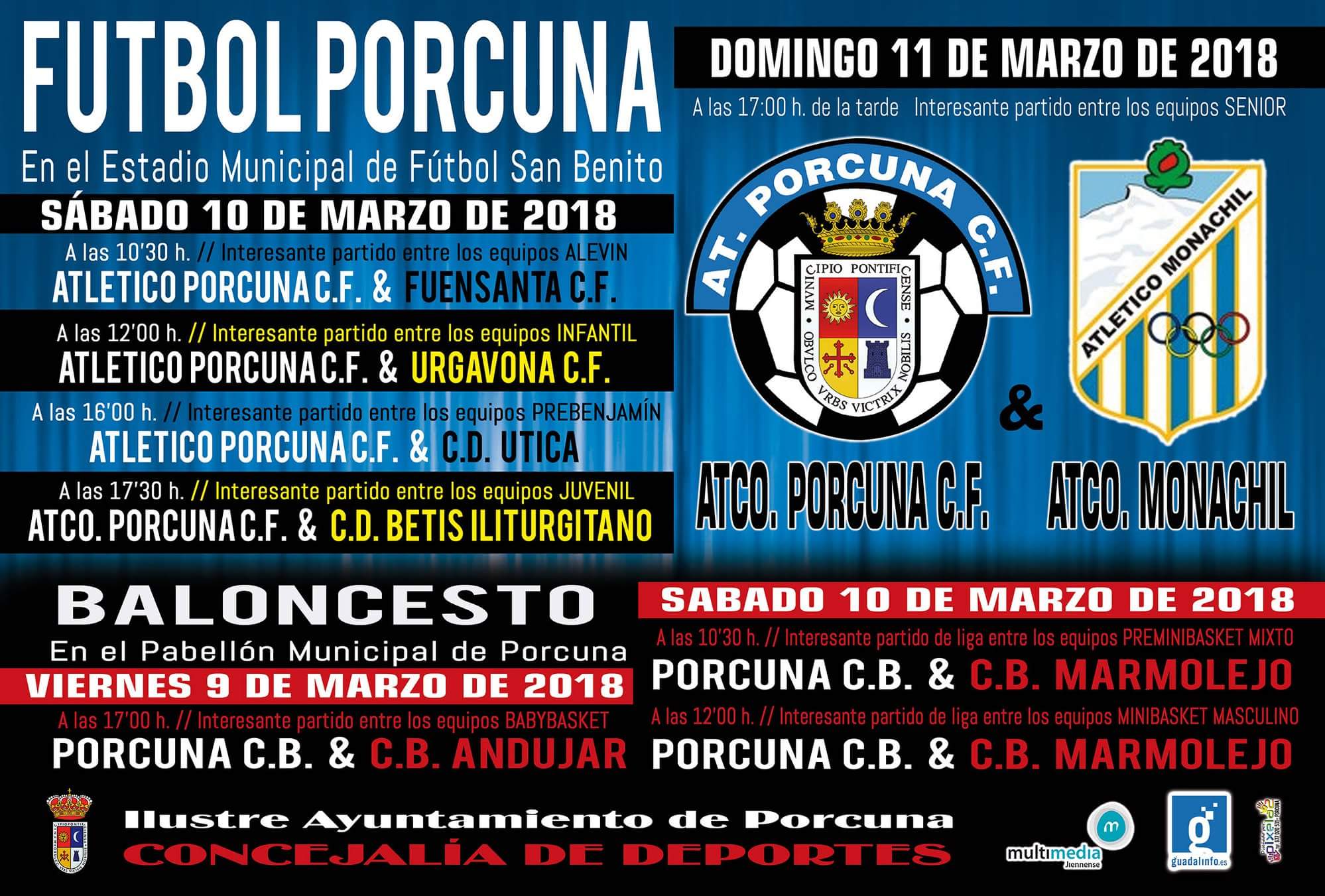 FÚTBOL: Atco. Porcuna - Atco. Monachil