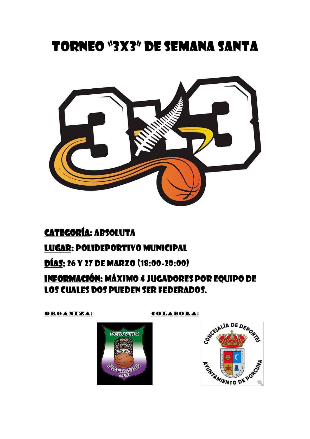 Torneo "3x3" de Semana Santa