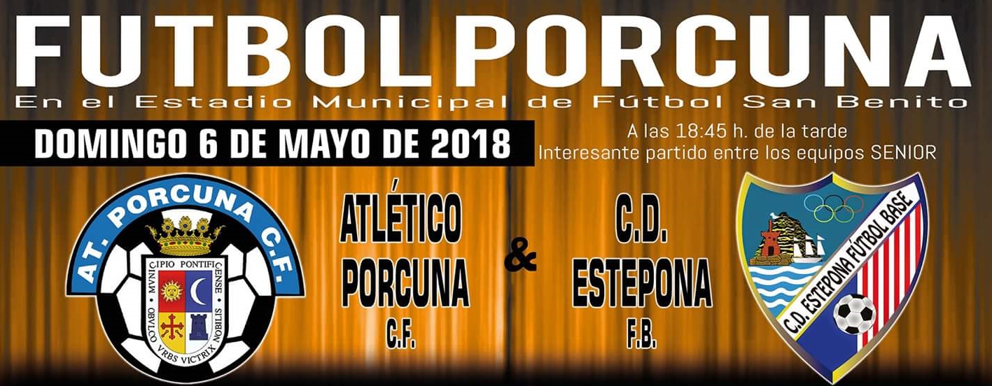 FÚTBOL: Atco. Porcuna - CD Estepona