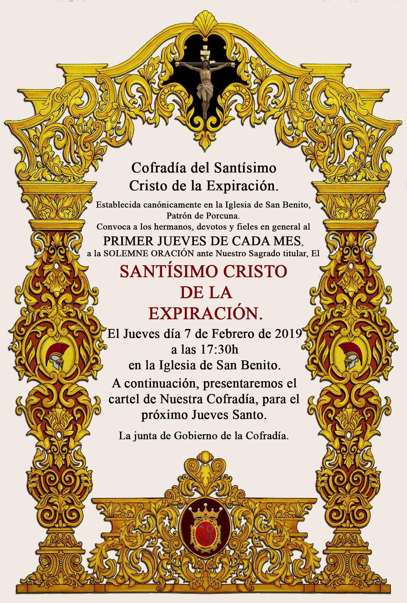 Presentación Cartel del Jueves Santo