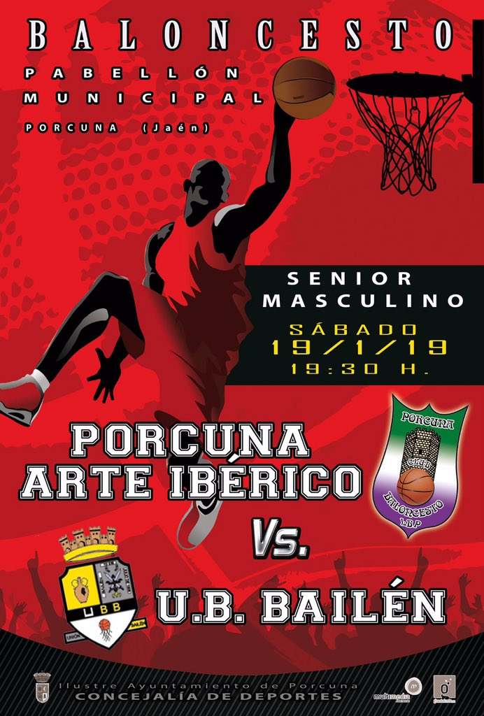 Baloncesto:  Porcuna Arte Ibérico - U.B. Bailen