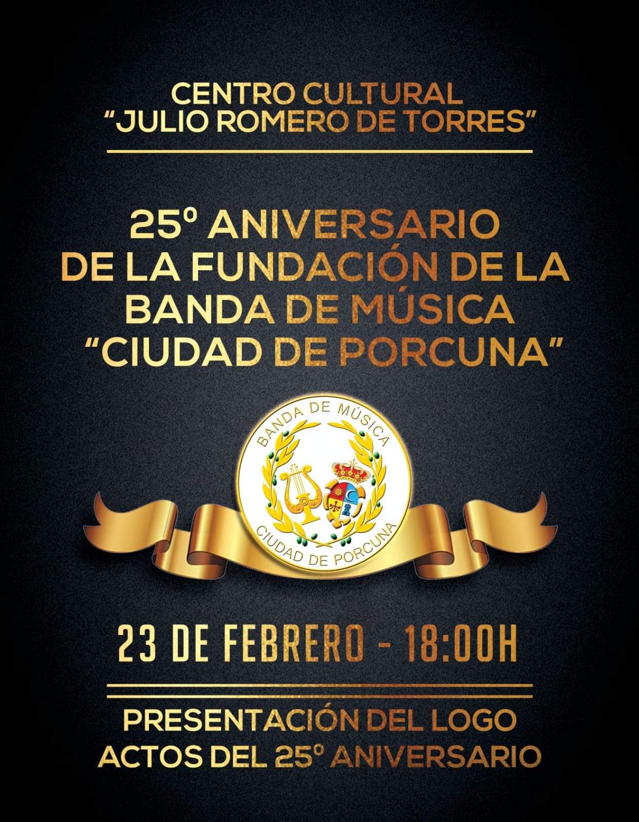 Presentación logo 25 aniversario