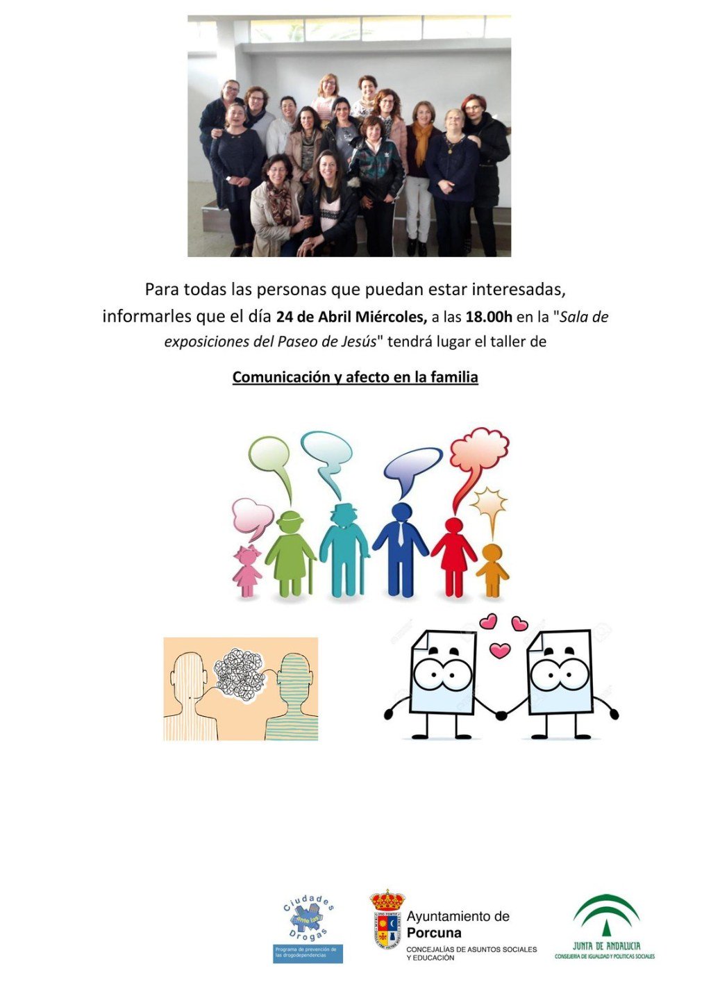 Taller: Comunicación y afecto en la familia