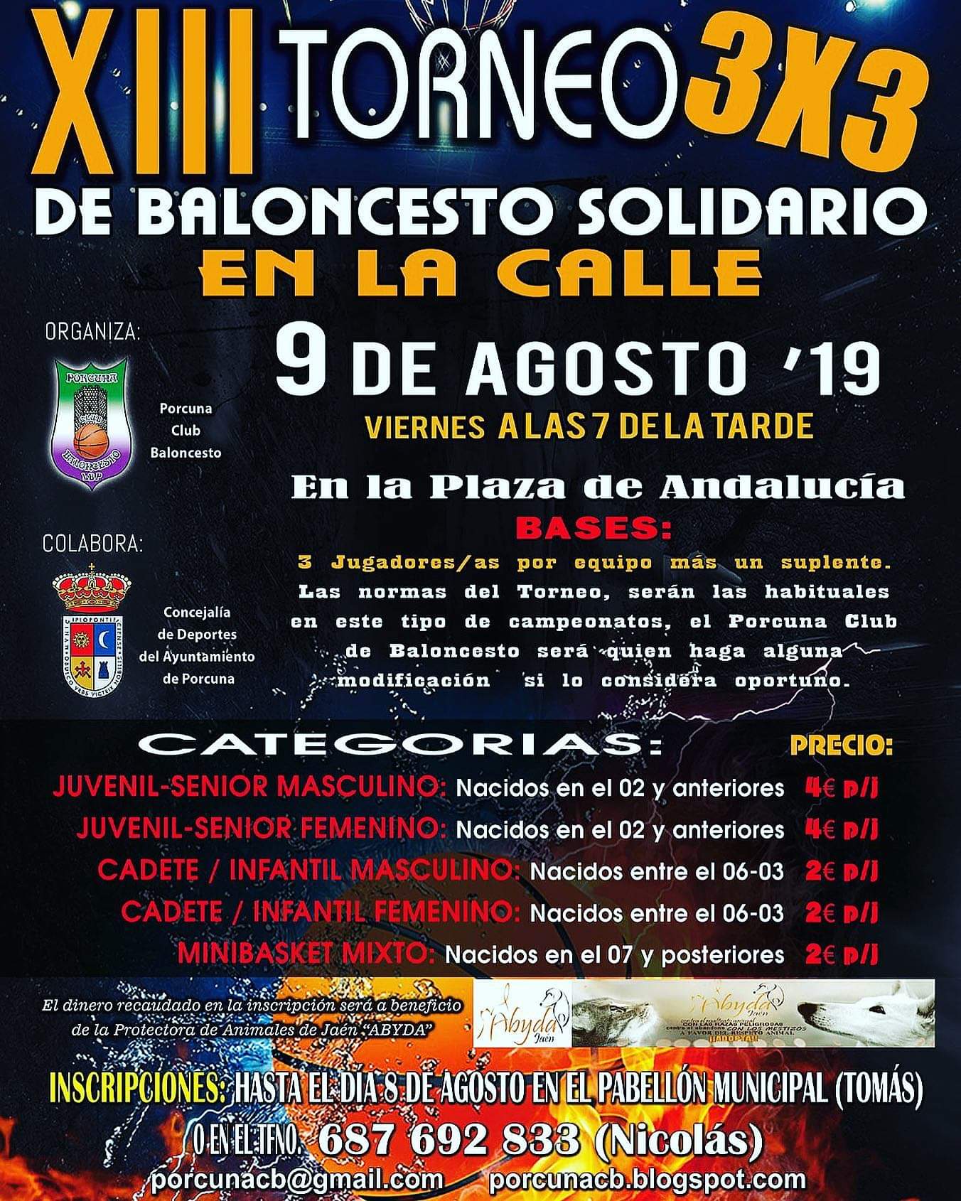 XXIII 3 x 3 Solidario en la Calle.