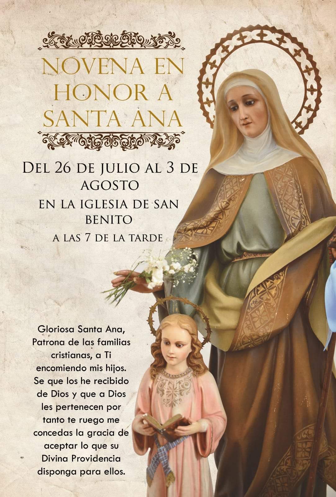 Novena en Honor de Santa Ana