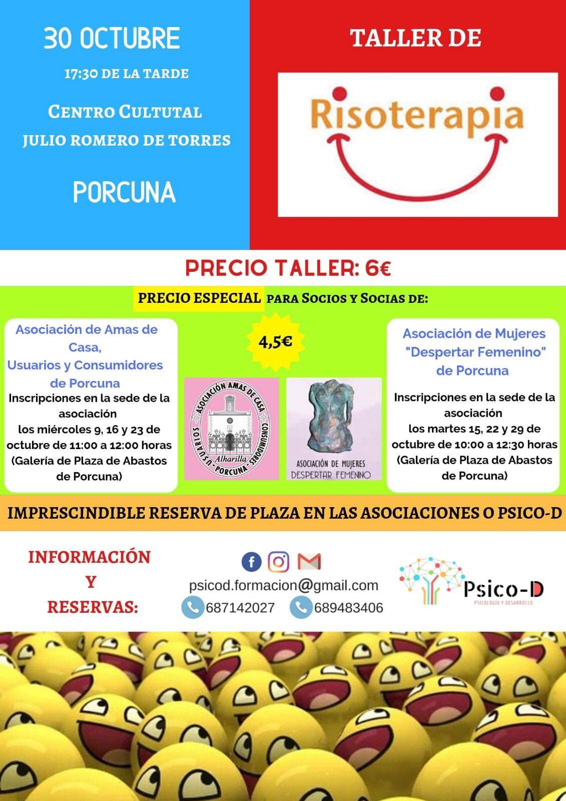 Taller de risoterapia