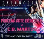 Baloncesto:  Porcuna Arte Ibérico - CB Martos