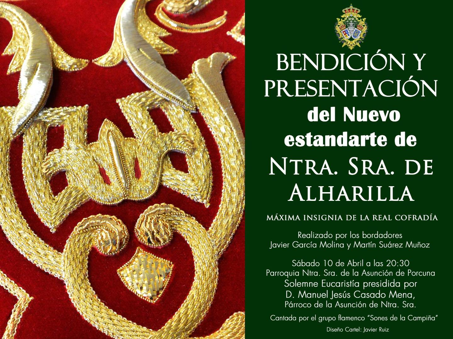 Bendición y Presentación estandarte de Alharilla