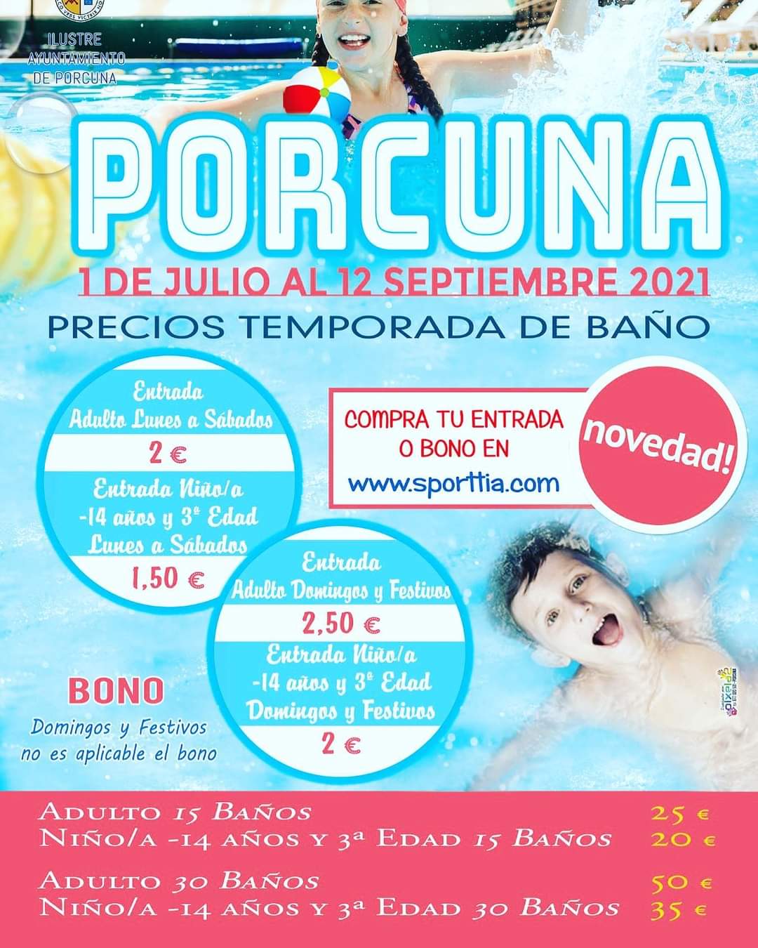 Apertura Piscina Municipal