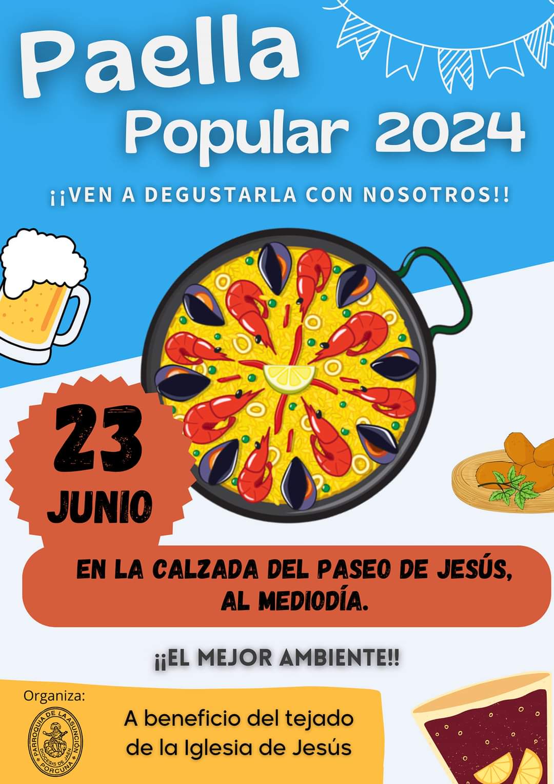 Paella popular 2024