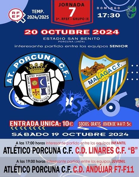 FÚTBOL: Atco. Porcuna - Málaga CF