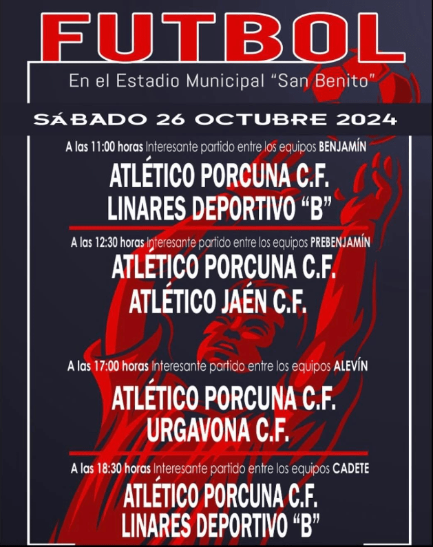 Fútbol base Atco. Porcuna