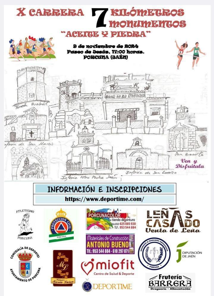 X Carrera 7 km 7 monumentos