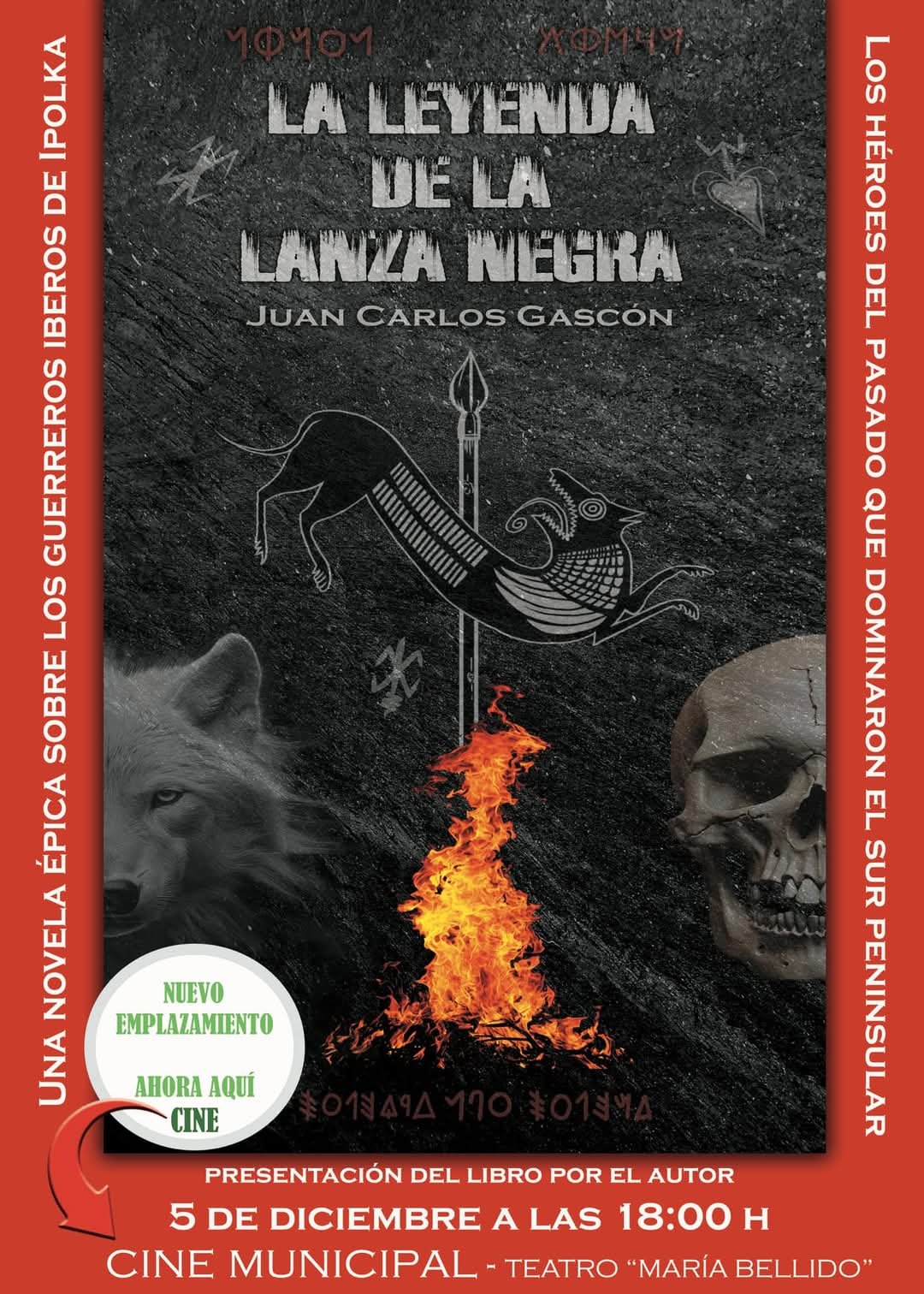 Presentación "La leyenda de la lanza negra"