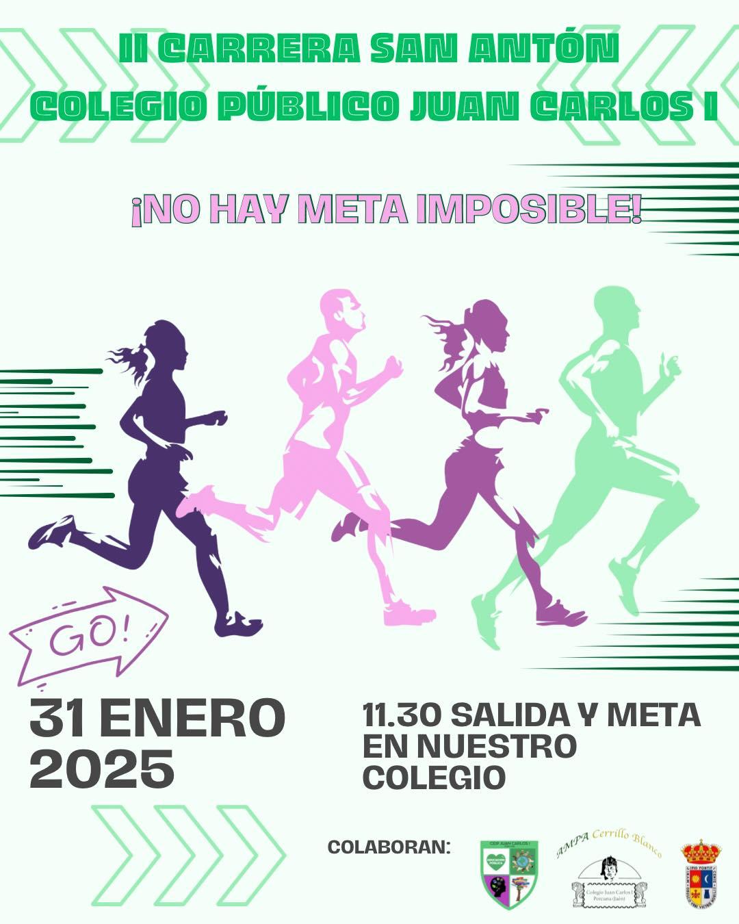 II carrera de San Antón escolar